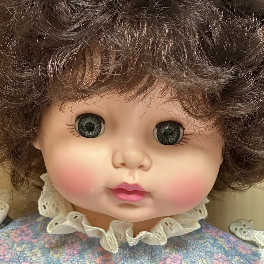 Vintage Effanbee Brunette Baby Doll SUGAR PLUM 20